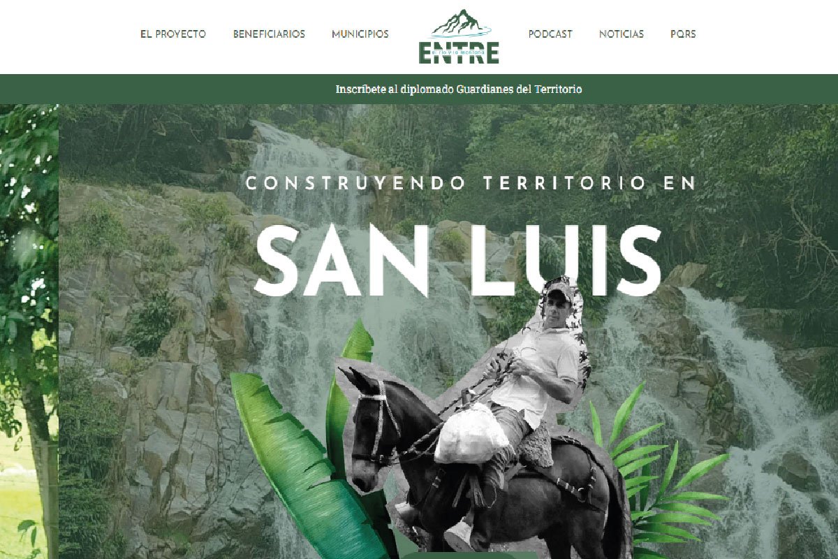 El Proyecto “Entre el Río y la Montaña” despliega su nuevo sitio web: una plataforma innovadora para el intercambio de conocimientos y experiencias