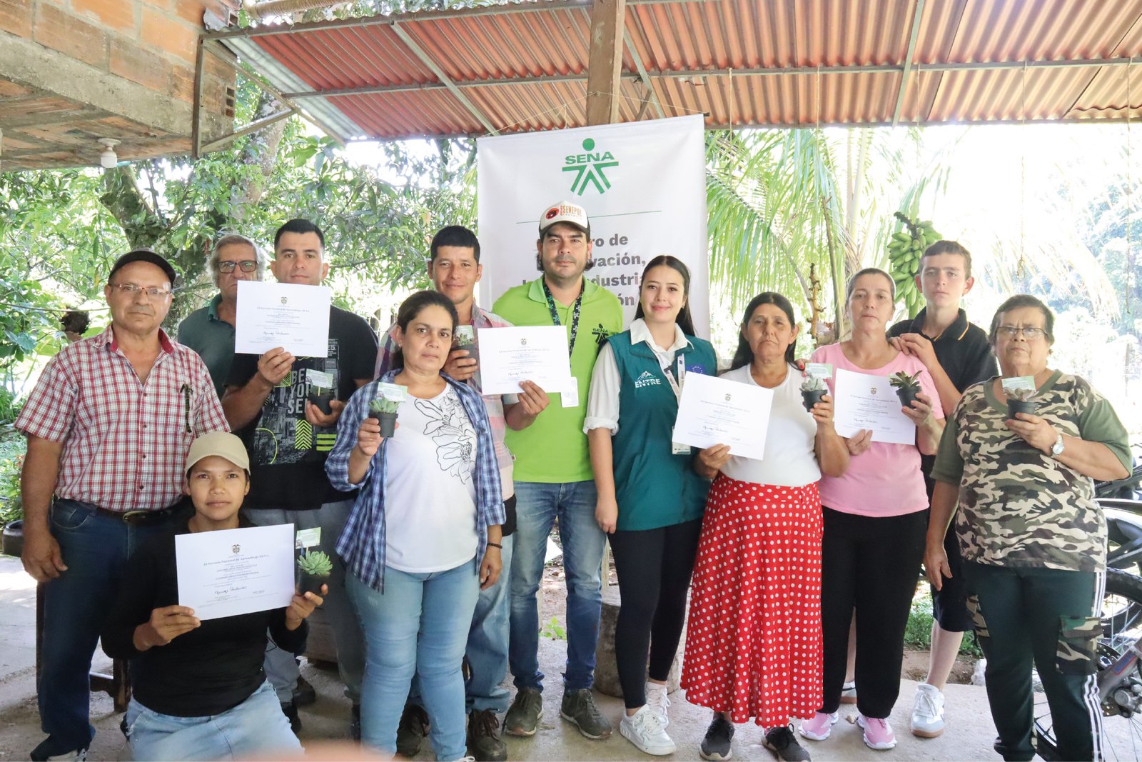 La Asociación de Piscicultores de San Luis recibe certificación Sena en Comportamiento Emprendedor